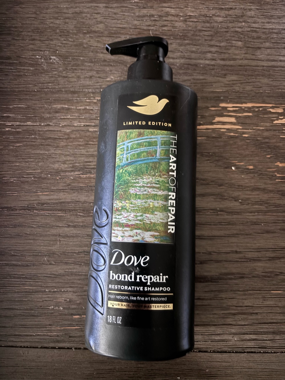 Dove Bond Repair Restorative Shampoo - Black (Limited Edition)